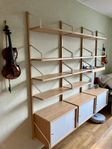 Komplett hyllsystem Svalnäs IKEA