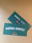 2st Gröna Kortet - Inträde Gröna lund