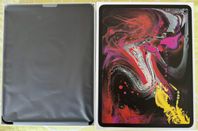 iPad Pro 12,9", 256 GB, 3rd Gen - med penna och fodral