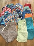 Stort paket skjortor/shorts 98/104