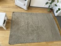  Beige ryamatta 160x230 cm (tror den var från IKEA)