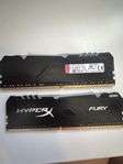 HyperX Fury DDR4 16GB (2x8GB) 2666MHz CL16
