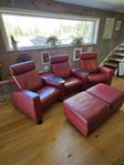 Soffa Ekornes 3-sits läder