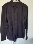 Paul Smith svart/lila skjorta, Large
