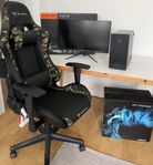 Gaming set- RTX 3060, 12:e gen i5, 512 GB SSD”/skärm/stol