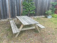 2 picknickbord 