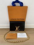 LOUIS VUITTON Louise GM Chain bag black Calfskinn