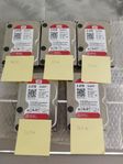 WD RED 3TB fem stycken
