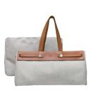 Hermès Herbag GM – Elegant väska i canvas och läder