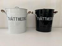 Förvaringsburkar tvättmedel (2st)