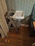 Barnstol med avtagbar bricka/bord