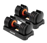 Justerbar hantel, 25kg