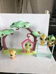 Littlest Pet shop trädhus och fåglar 