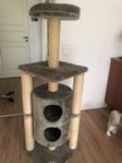 klösträd/katträd 146 cm  grått 