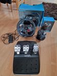 Logitech G29 Driving Force Ratt och Växelspak