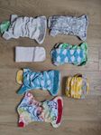 Tygblöjor, reusable diapers / nappies Tots Bots