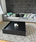 Lyxigt design-soffbord Graham 120 x 120