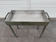 Rostfri kolgrill – Ny & robust – Perfekt för spettgrill