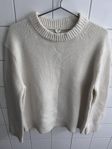 Cream Knit Sweater by ARKET