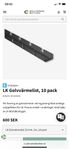 20 st LK golvvärmelist 16 mm/2 M