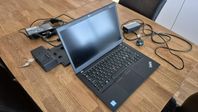 Lenovo Thinkpad T490s + dockningsstation 