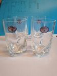 4 st Bohemia glas 