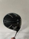 Driver callaway rouge draw med regular skaft.