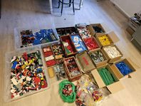 vintage lego i massor ca 30-40 kilo