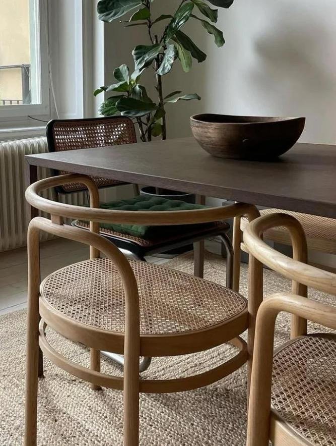 6st Poul Kjaerholm PK-15 stolar
