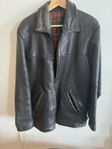 VINTAGE SVART SKINNJACKA ”BONDELID”