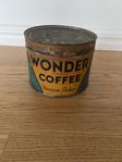 plåtburk Wonder coffee