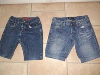 Jeansshorts, shorts strl 128