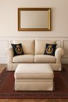 Grym 2-sits soffa m fotpall