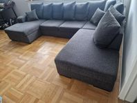 Mio "Chicago" U-soffa i nyskick Fri leverans