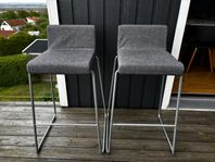 Två Offecct Barstol Mono Light