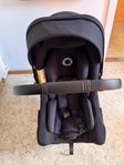 Bugaboo turtle air + isofix + adaptrar