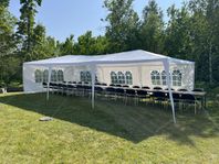 Parttält 4x9m