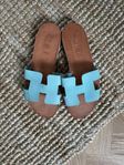 Sandaler i skinn