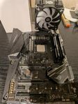 Uppgraderings kit. Crosshair vii am4, Ryzen 3600, 16gb DDR4,