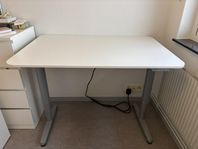 Skrivbord 120x80 höj och sänkbart  - IKEA Bekant