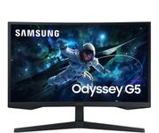 Två stycken samsung odyssey 27 tums skärmar