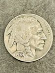 Buffalo Nickel från 1936
