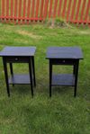 2 st hemnes Sängbord / Nattduksbord - Avlastningsbord
