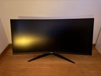Bildskärm AOC 34’ CU34G2X VA 21:9 144hz Curved