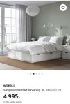 Nordli sängstomme+ Pocketresårmadrass +bäddmadrass