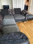 hörn och bäddsoffa i ett 