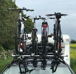 4st Thule Proride 598 cykelhållare + takräcke XC70