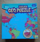 Geo puzzle världen