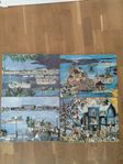 bordsunderlägg bords tabletter över Stockholm souvenir 