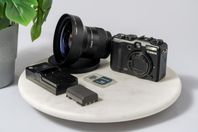 Canon PowerShot G9 + Canon LA-DC58H + Canon WC-DC58B